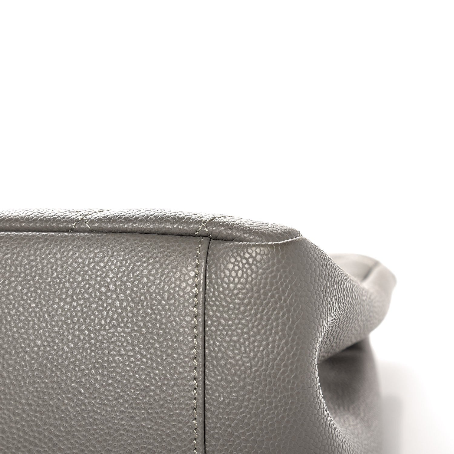 Chanel Caviar Quilted Grand Shopping Tote GST Grey 9 of 9
