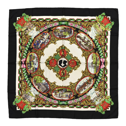 Hermes Silk L'entente Cordiale Scarf 90 1 of 6