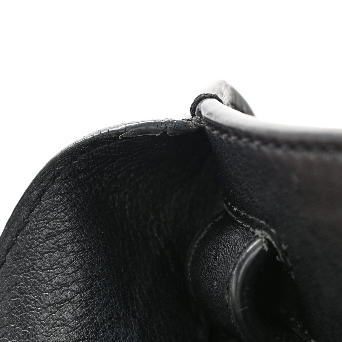 Calfskin Small Hammock Shoulder Bag Black