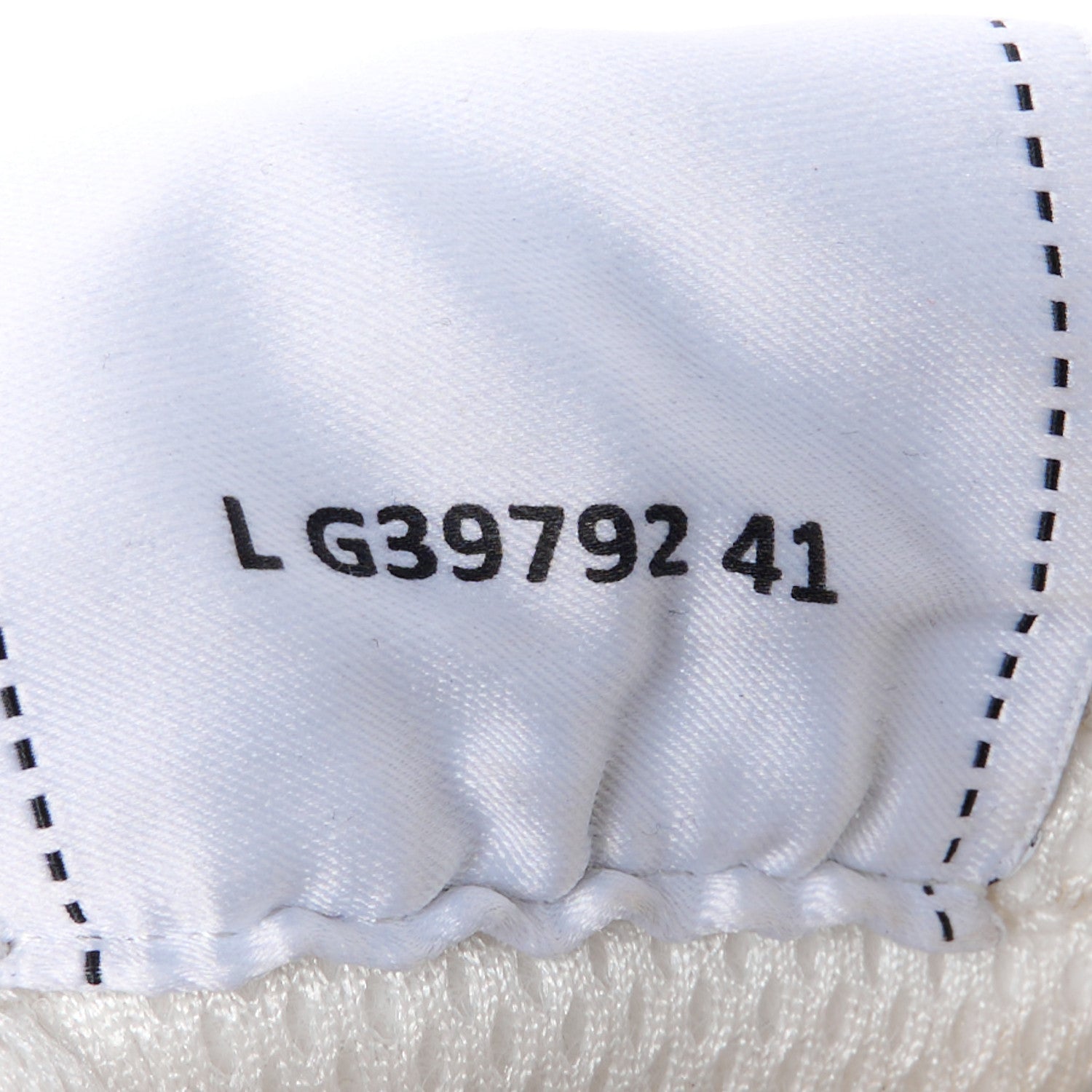 Chanel Fabric Laminated Calfskin Stretch CC Sneakers 41 White Gold Silver 8 of 9