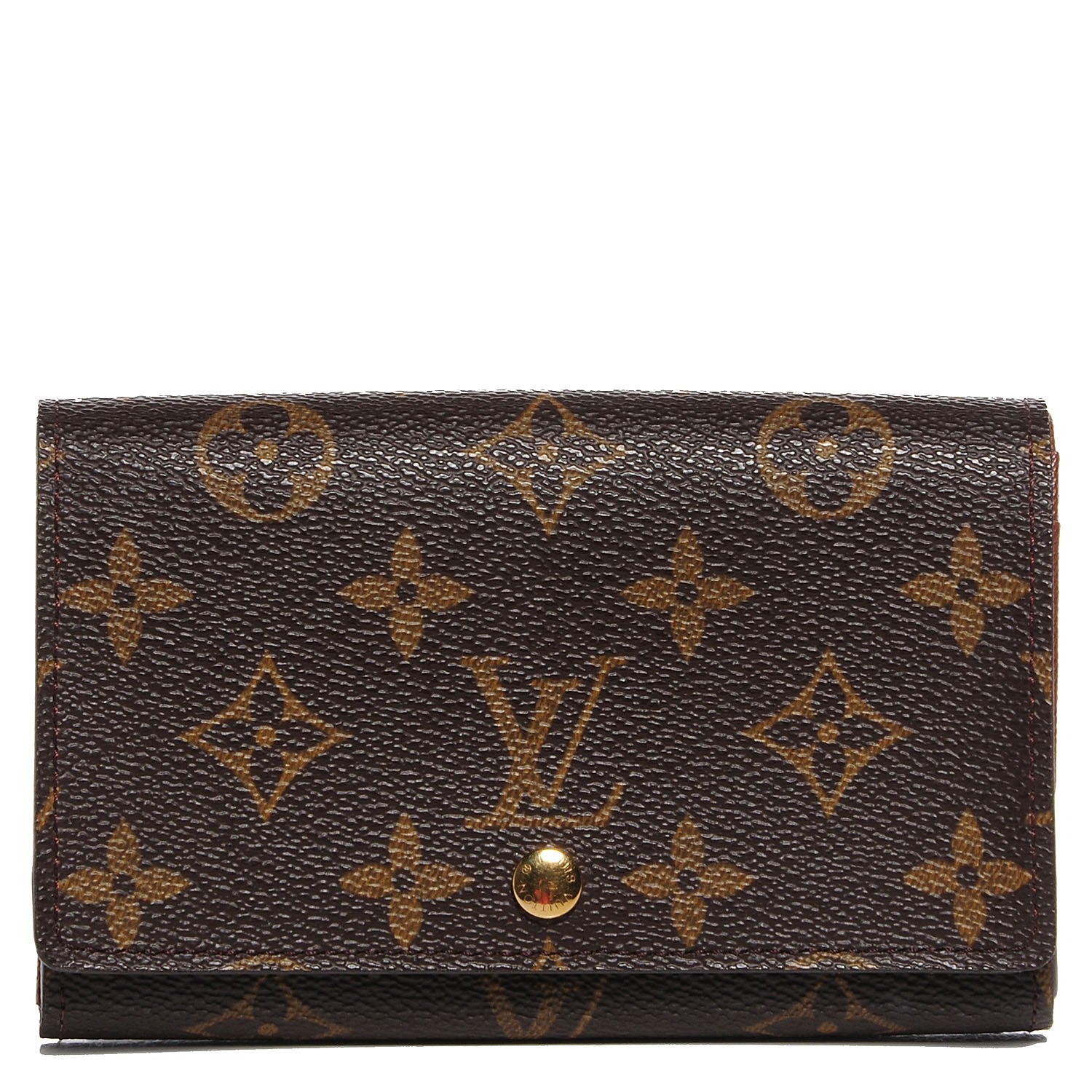 Louis Vuitton Monogram Porte-Monnaie Tresor Wallet 1 of 6