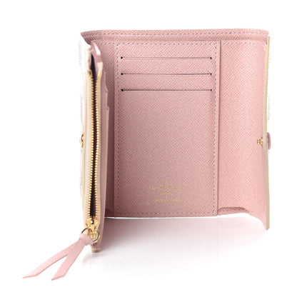 Louis Vuitton Damier Azur Victorine Wallet Rose Ballerine 5 of 13