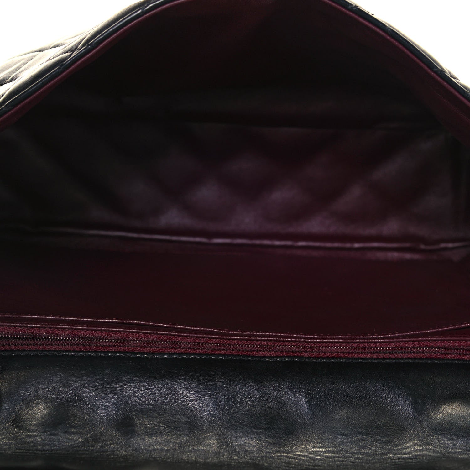 Chanel Washed Lambskin Quilted Maxi Single Flap Black 4 of 15