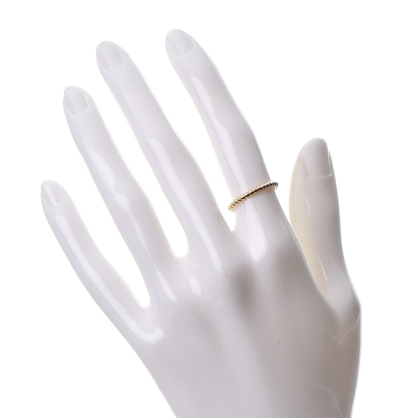 18K Yellow Gold Small Perlee Ring 49 5