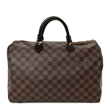 Louis Vuitton Damier Ebene Speedy 35 1 of 12