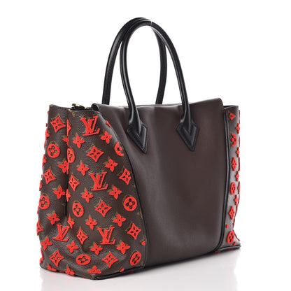 Louis Vuitton Veau Cachemire Tote W PM Chocolate 3 of 7