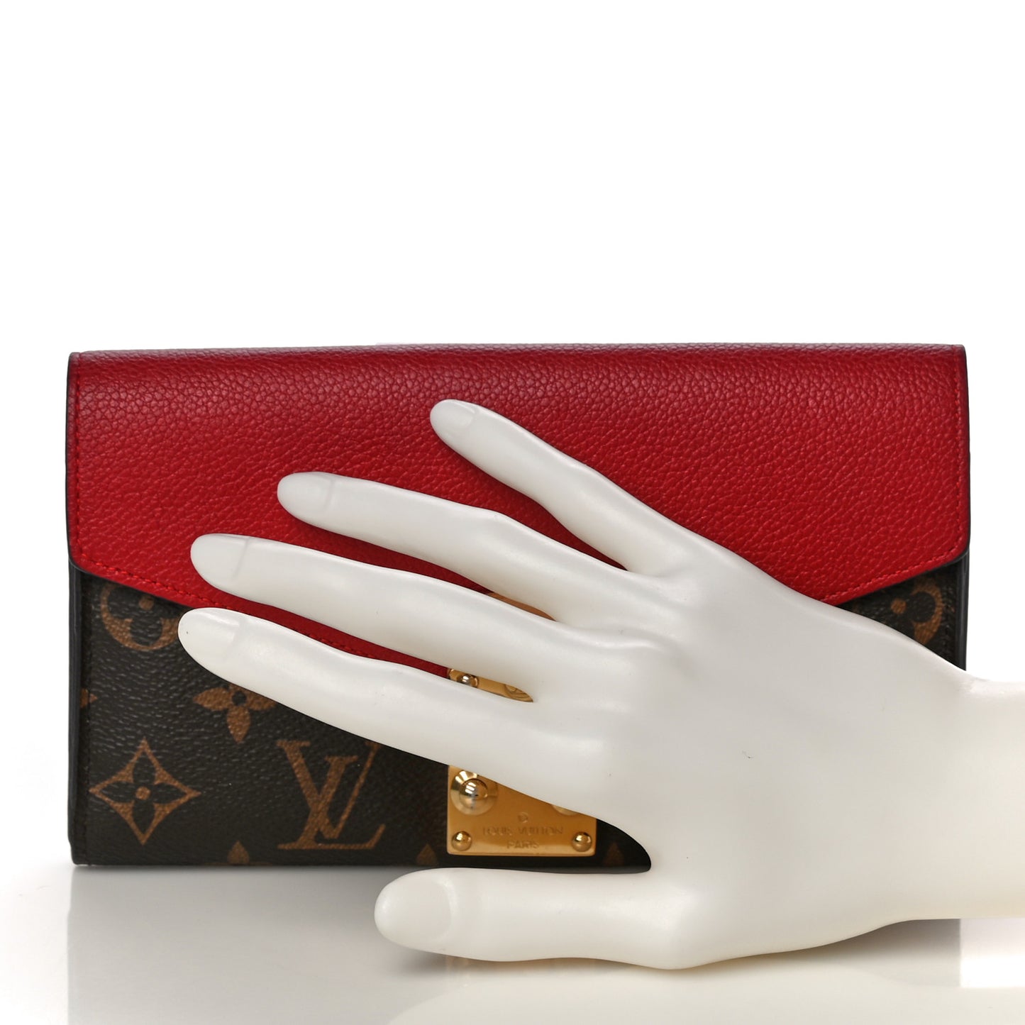 Monogram Pallas Wallet Cherry