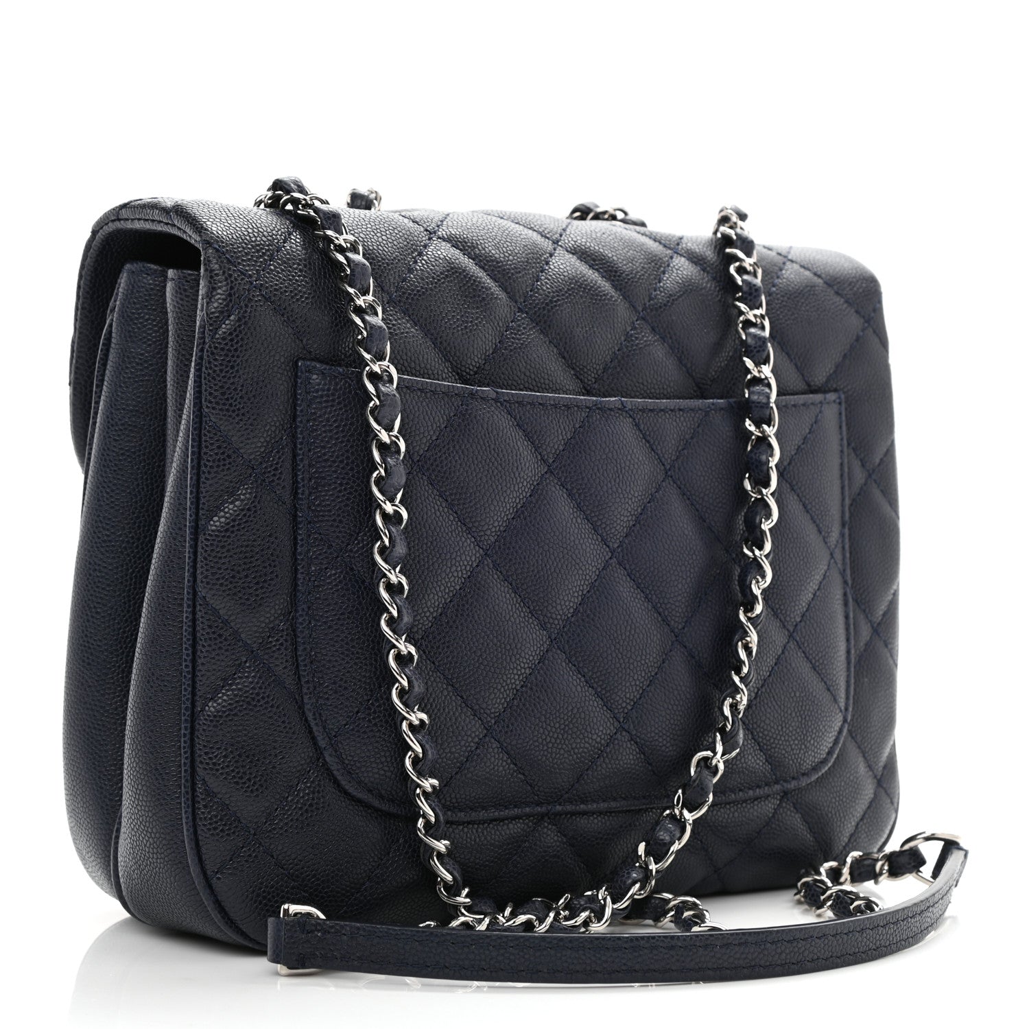 Chanel Caviar Quilted Medium Urban Companion Flap Navy 3 of 9