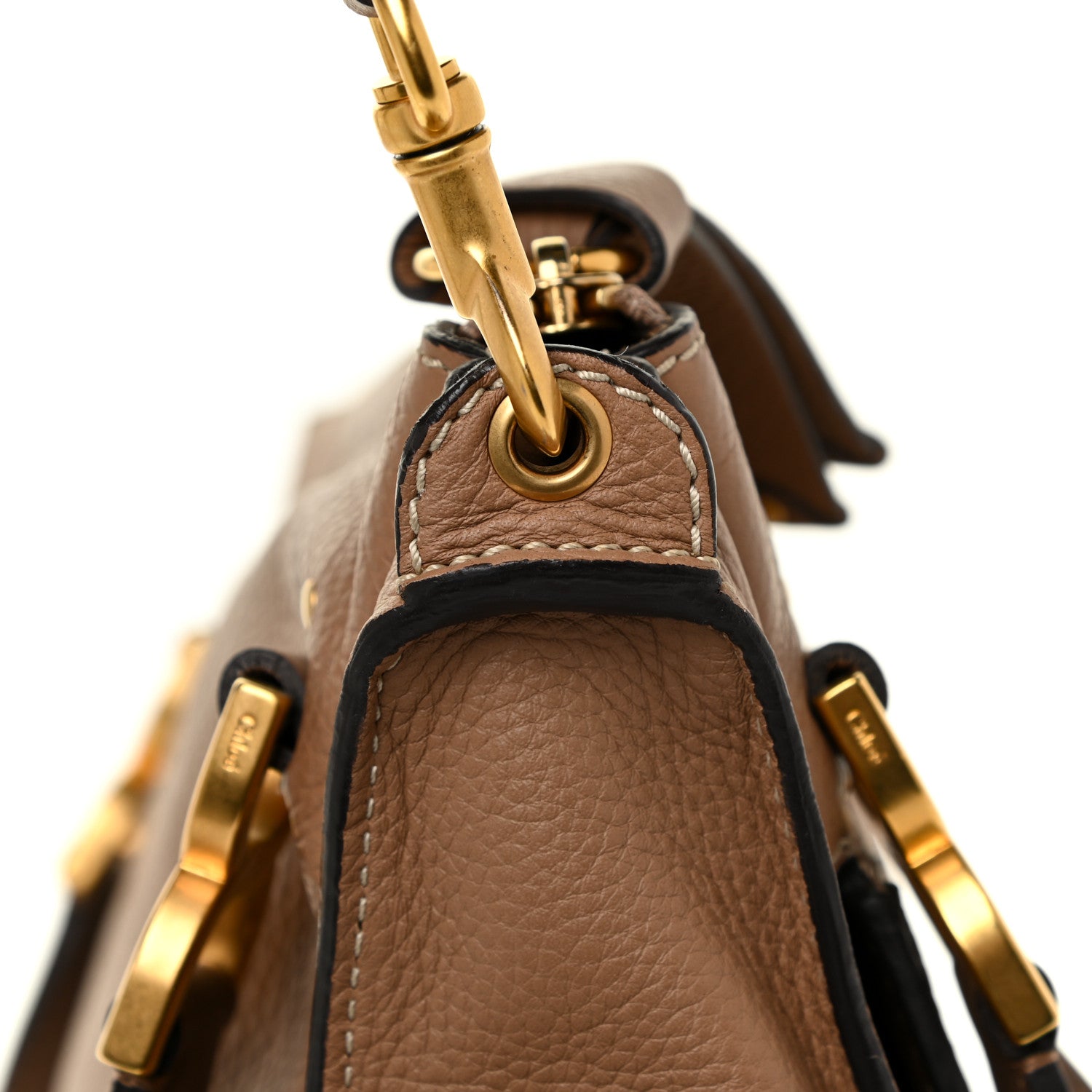Chloe Calfskin Medium Marcie Satchel Nut 11 of 14
