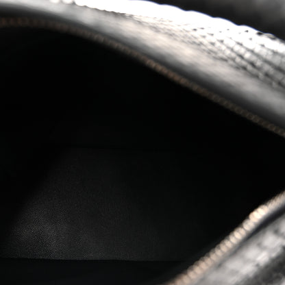 Loewe Snakeskin Mini Puzzle Bag Dark Grey 5 of 10