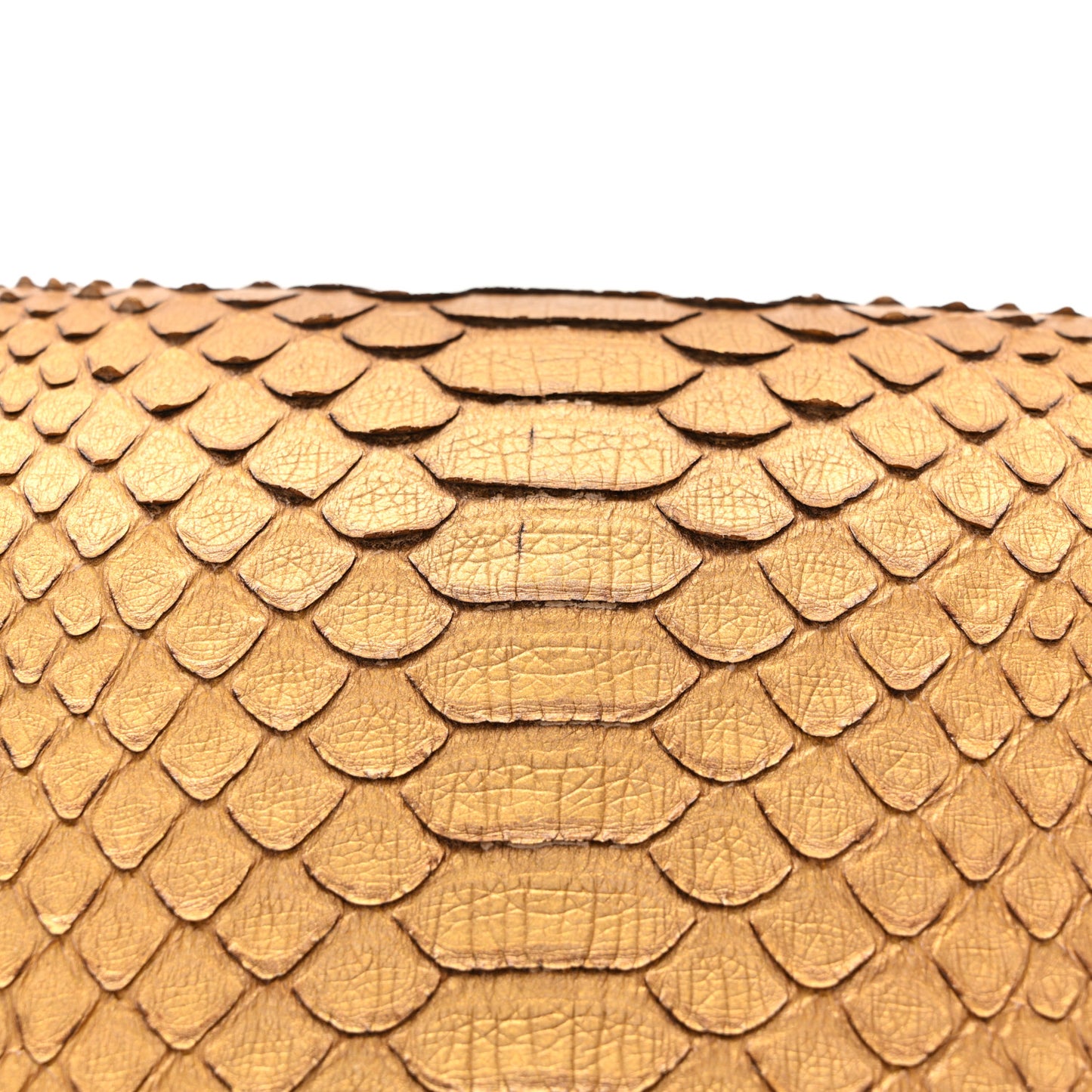 Metallic Snakeskin 2.55 Reissue 226 Flap Gold
