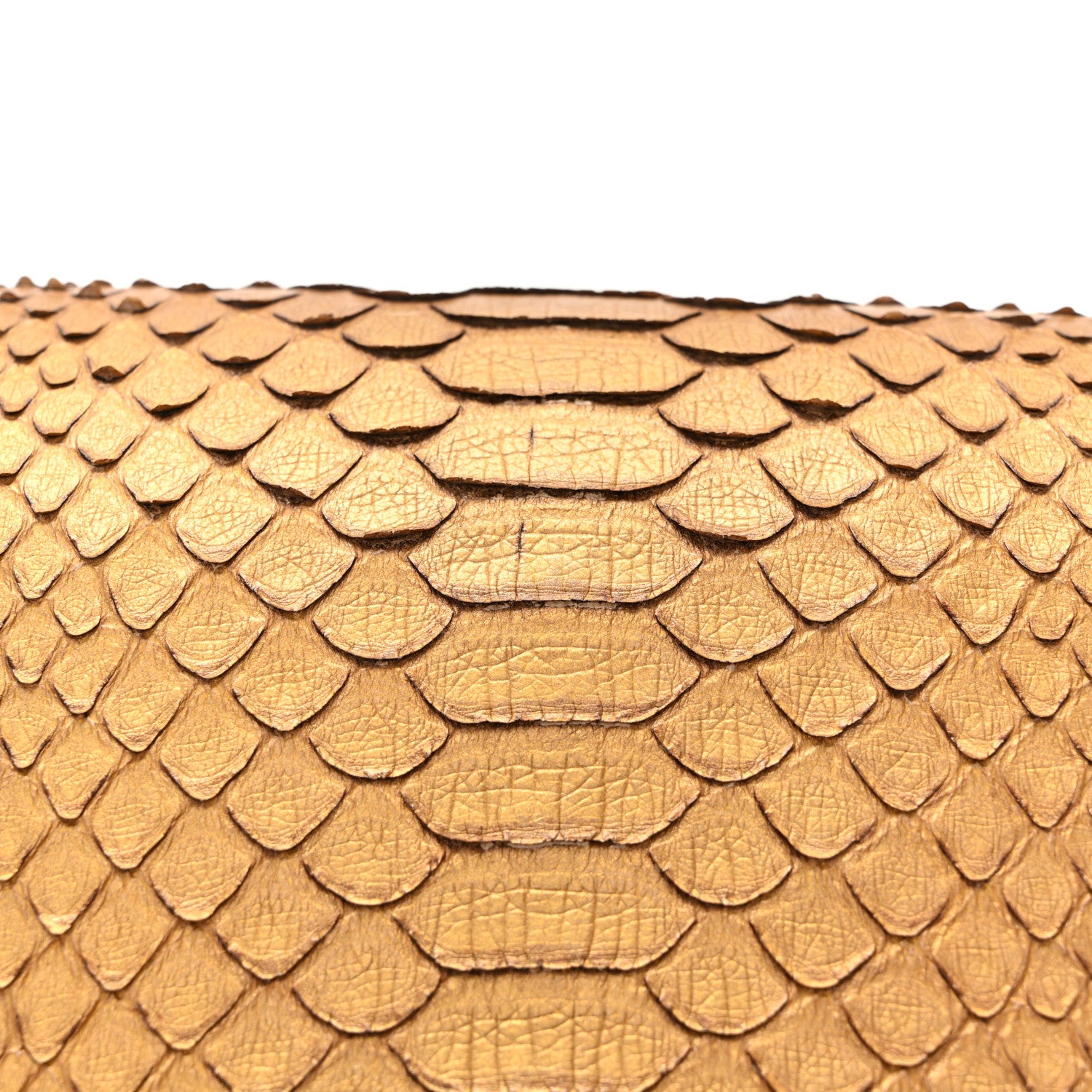 Chanel Metallic Snakeskin 2.55 Reissue 226 Flap Gold 10 of 12