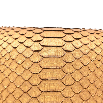 Chanel Metallic Snakeskin 2.55 Reissue 226 Flap Gold 10 of 12