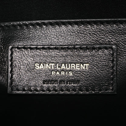 Saint Laurent Canvas Calfskin Manhattan Shoulder Bag Natural Brick 7 of 12