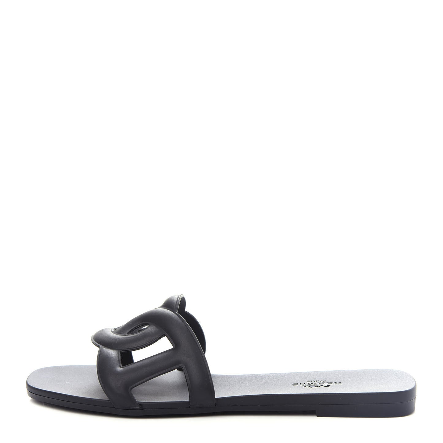 Rubber Aloha Sandals 37 Black