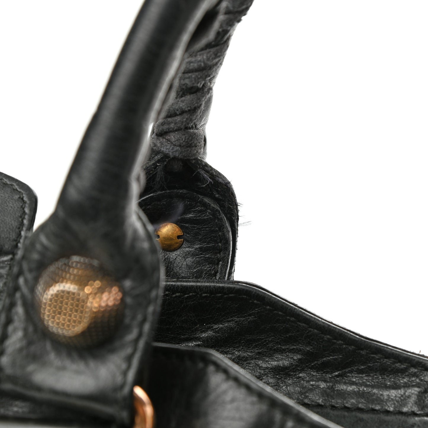 Agneau Giant 21 Rose Gold Hardware City Black