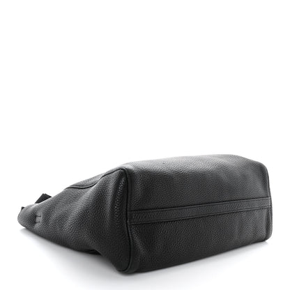 Prada Vitello Phenix Tote Black 4 of 11
