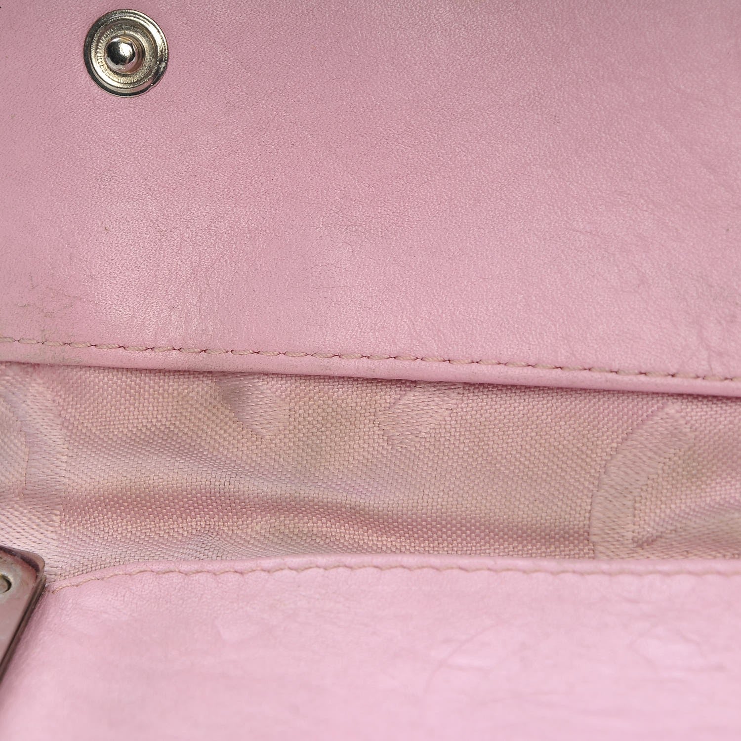 Chanel Calfskin Quilted Cambon 6 Key Holder Pink 14 of 14