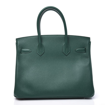 Hermes Epsom Birkin 30 Malachite 3 of 16