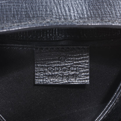 Gucci Leather Horsebit Clutch Bag Black 6 of 7