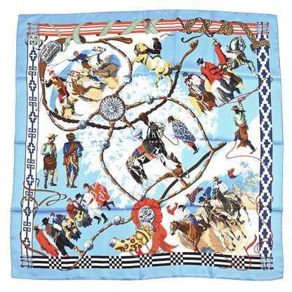 Hermes Silk Dans Les Branches L'Ombo Scarf 90 1 of 4