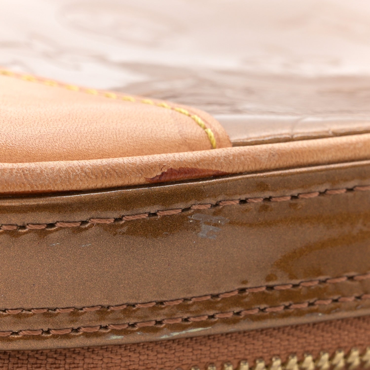 Louis Vuitton Vernis Vandam Briefcase Bronze 13 of 16