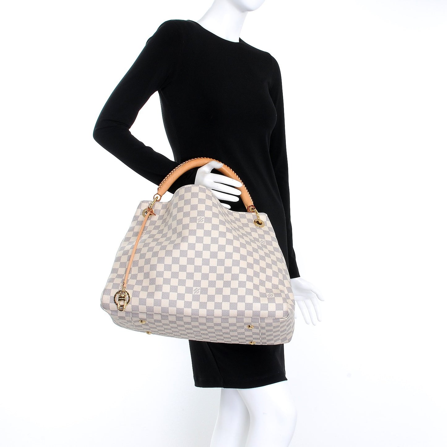 Damier Azur Artsy MM