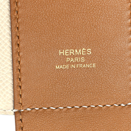 Hermes Swift Epsom Pocket Kelly Shoulder Strap Sesame Craie 3 of 6