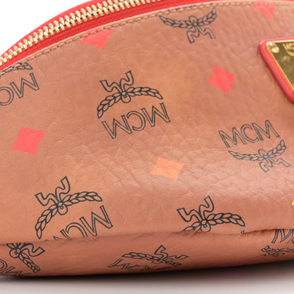 MCM Skyoptic Visetos Small Fursten Belt Bag Diamond Cognac 9 of 10