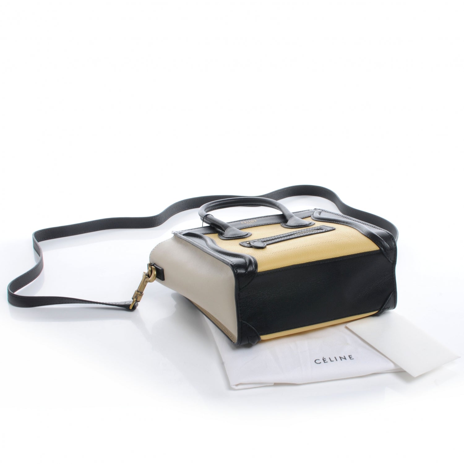 Celine Smooth Calfskin Nano Tri-Color Luggage 5 of 8