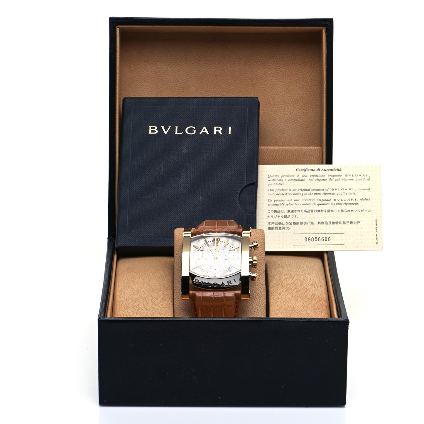 Stainless Steel 18K Yellow Gold Alligator 38mm Assioma Chronograph Automatic Watch