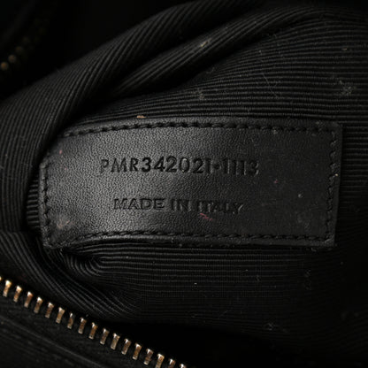 Saint Laurent Soft Calfskin Monogram Cassandre Shopper Black 7 of 11