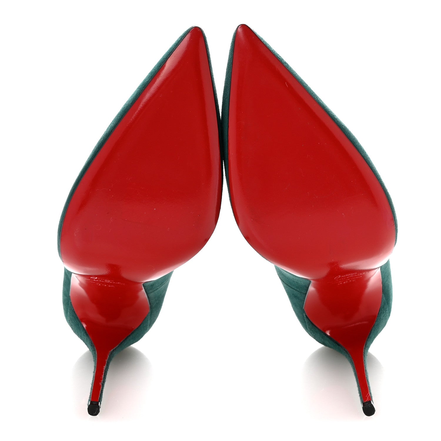 Christian Louboutin Suede So Kate 120 Pumps 39.5 Forest 6 of 9