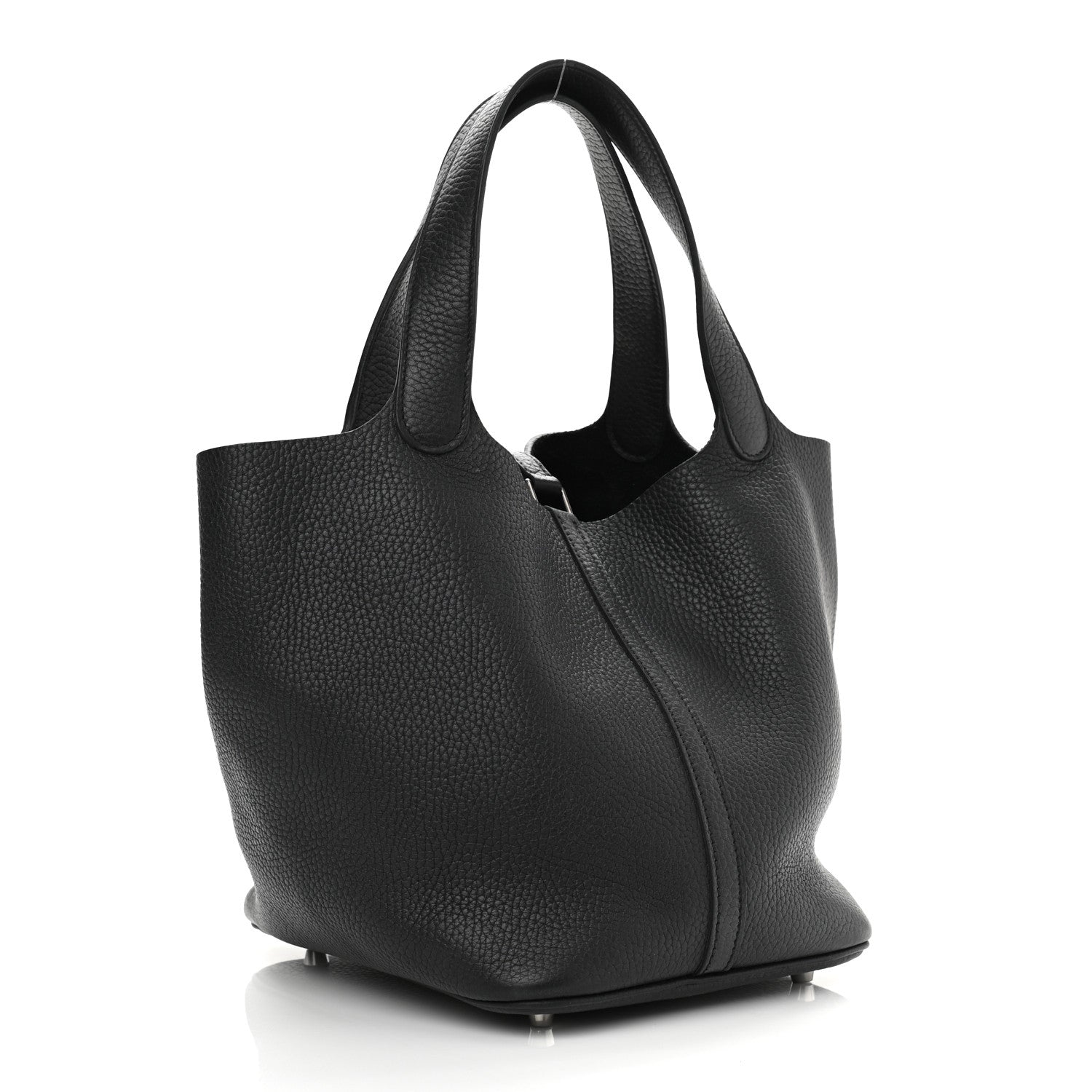 Hermes Taurillon Clemence Picotin Lock 26 GM Black 3 of 11