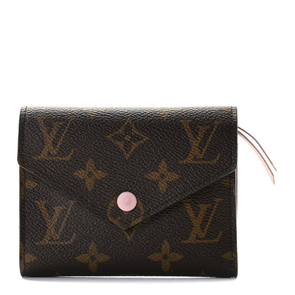 Louis Vuitton Monogram Victorine Wallet Rose Ballerine 1 of 8