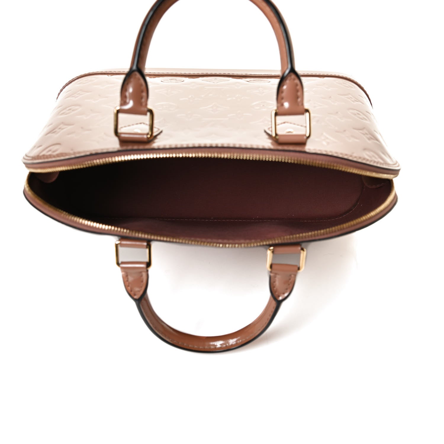 Louis Vuitton Vernis Alma PM Rose Velours 5 of 13