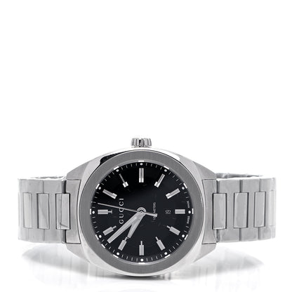 Gucci Stainless Steel 41mm G-Timeless Quartz Watch Black 2 of 7