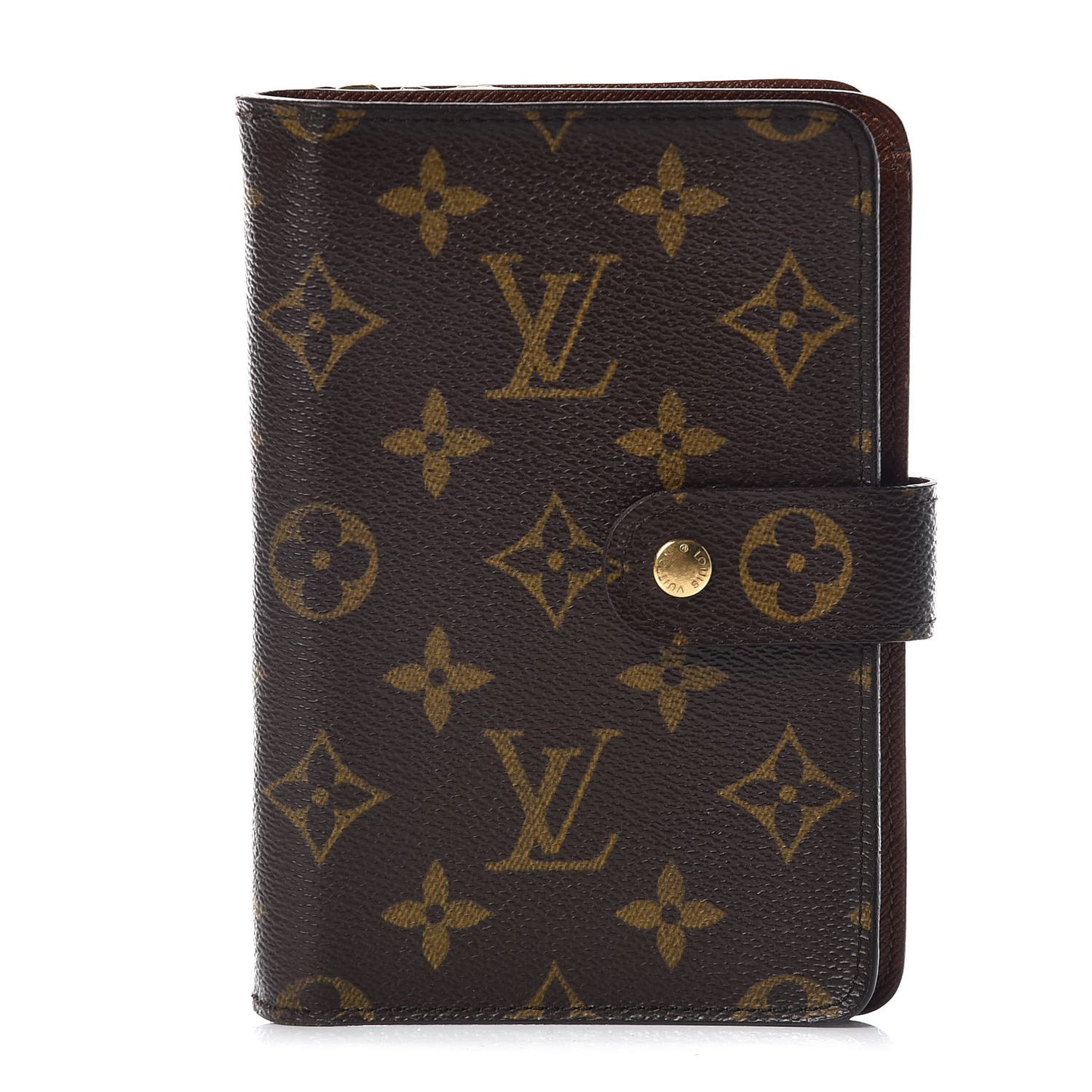Monogram Zipped Papers Wallet