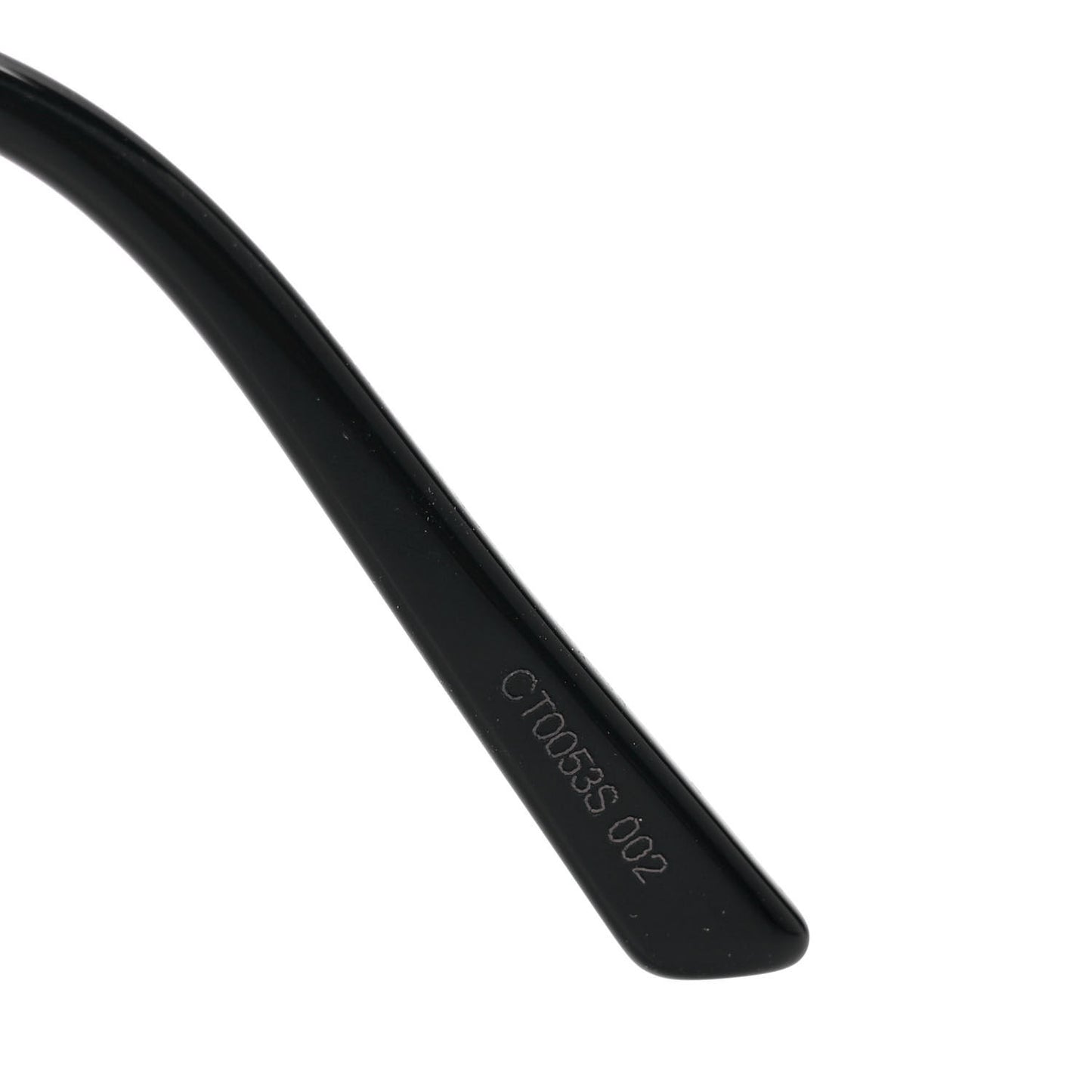 Metal Aviator CT0053S Sunglasses Silver Black Grey