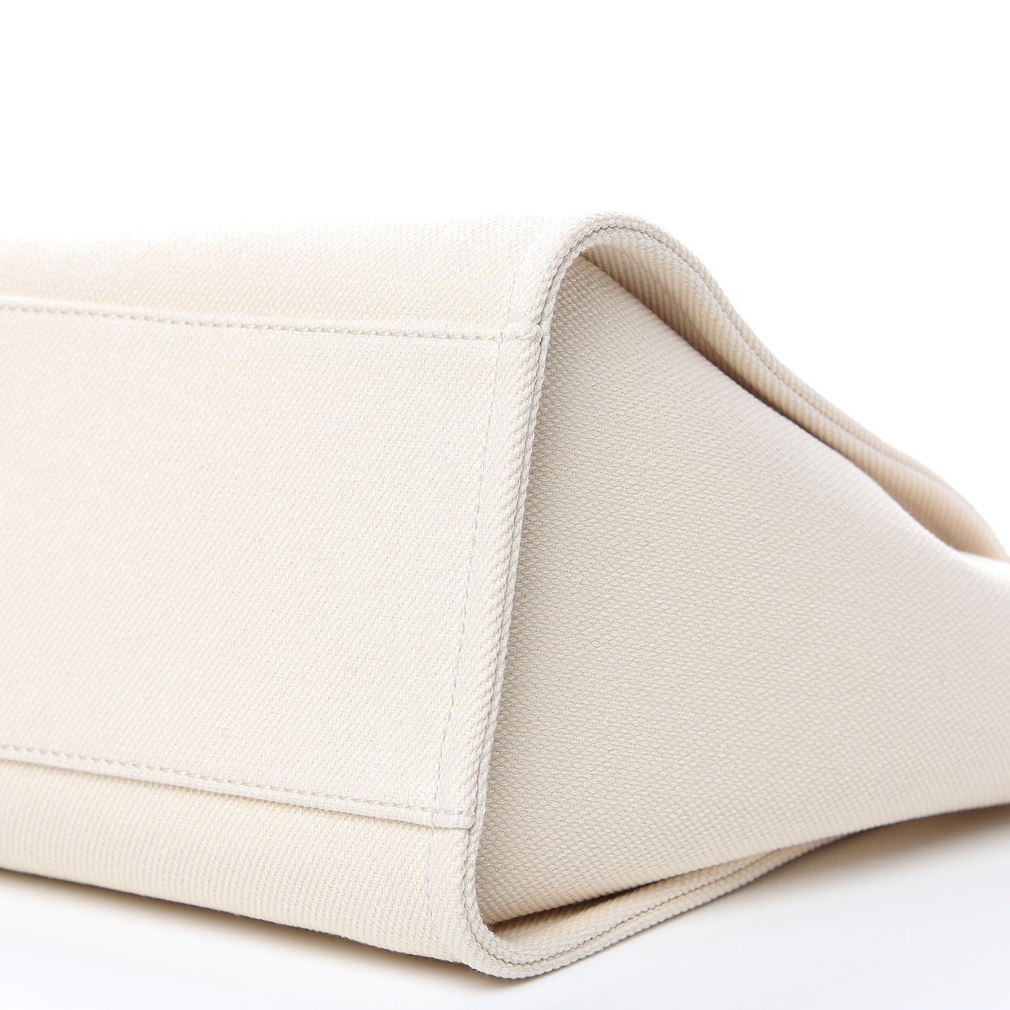 Canvas Pearl Large Deauville Tote Ecru Beige