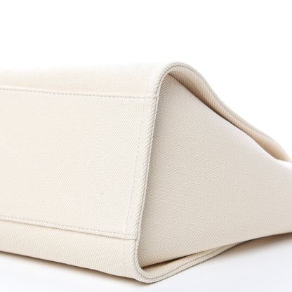 Chanel Canvas Pearl Large Deauville Tote Ecru Beige 9 of 10