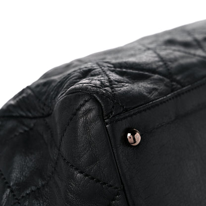 Chanel Lambskin Cloudy Bundle Bowler Black 9 of 15
