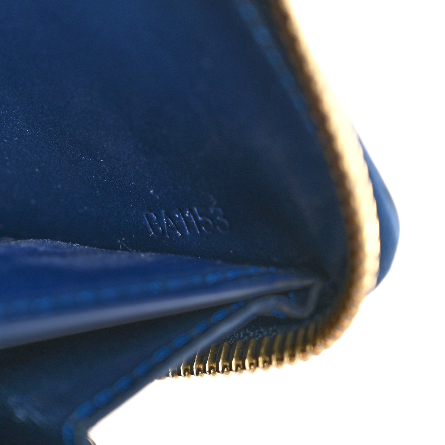 Louis Vuitton Vernis Zippy Wallet Grand Blue 7 of 19