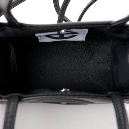 Telfar Vegan Leather Small Shopping Bag Black 5 of 10