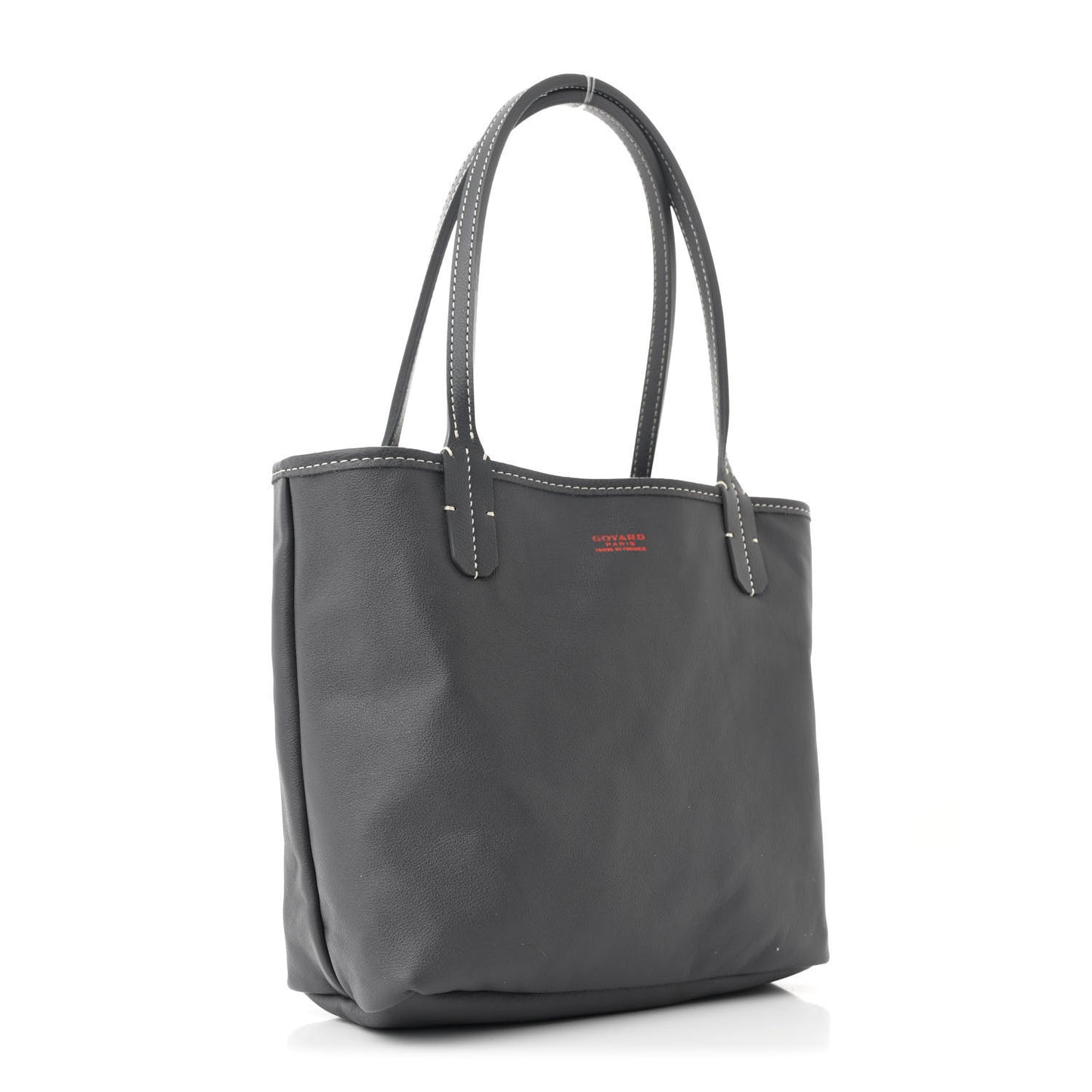 Goyardine Reversible Mini Anjou Grey