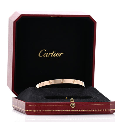 Cartier 18K Pink Gold LOVE Bracelet 19 6 of 6