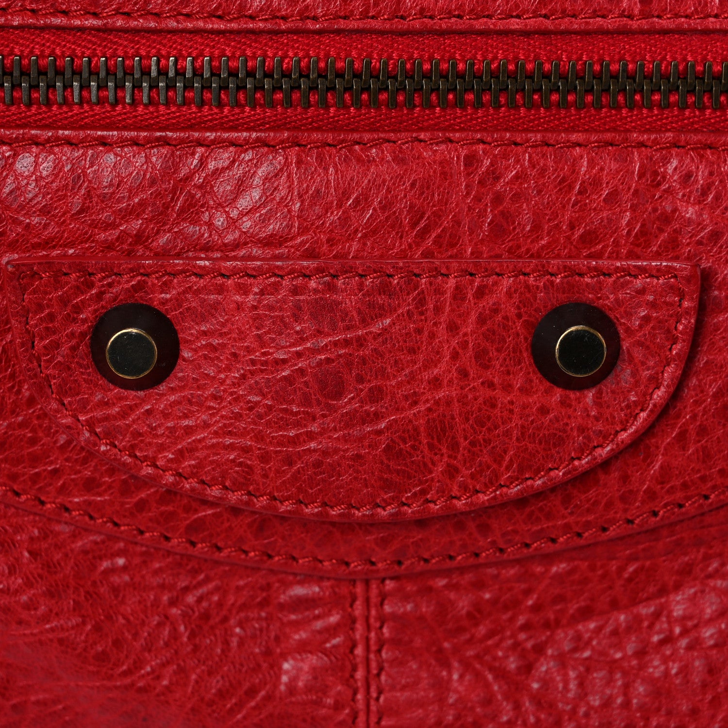 Balenciaga Agneau Classic Hardware Part Time Rouge Coquelicot 23 of 28