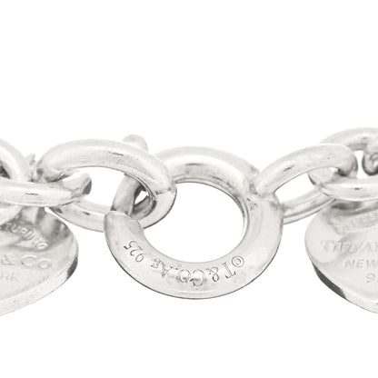Tiffany Sterling Silver Mini Return to Tiffany Multi Heart Tag Charm Bracelet 3 of 3