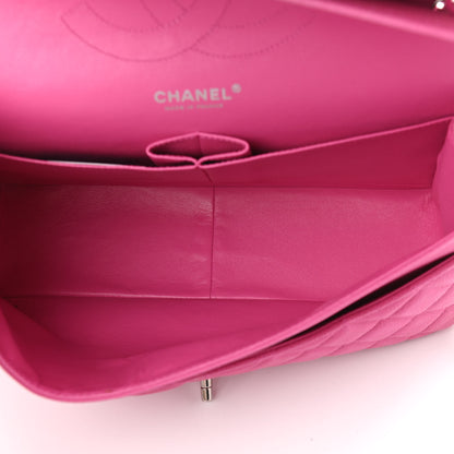 Chanel Iridescent Caviar Quilted Jumbo Double Flap Pink 4 of 9