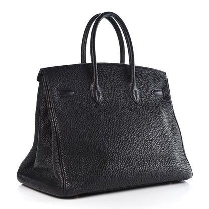 Hermes Fjord Birkin 35 Black 3 of 48